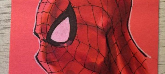 Comment dessiner Spider-Man avec un simple post-it ?