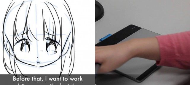 Comment dessiner les mangas : Apprendre avec une japonaise à dessiner un visage triste