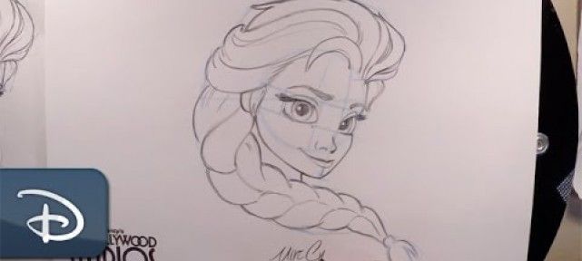 La Reine Des Neiges : Comment dessiner la princesse Elsa ?