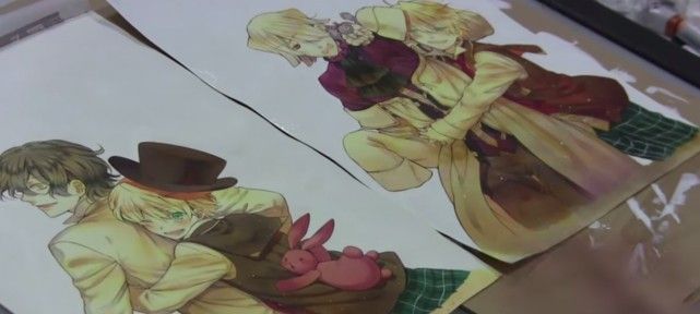 La mangaka Jun Mochizuki colorie Pandora Hearts (Vidéo)