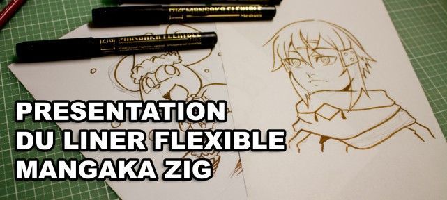 Présentation du liner Mangaka Flexible Zig