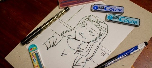 Technique de dessin: Pourquoi les professionnels dessinent en bleu?