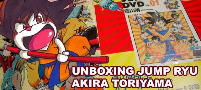 Unboxing du Jump Ryu 1: Akira Toriyama (Dragon Ball)