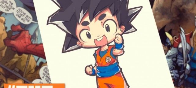 Comment dessiner Son Goku en version chibi - Dragon Ball Super