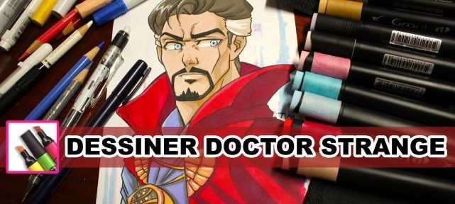 Dessiner Doctor Strange au Graph It en Art Challenge
