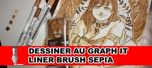 Dessiner au Graph It Brush Sepia