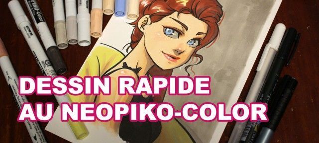 Dessin rapide au Neopiko-Color