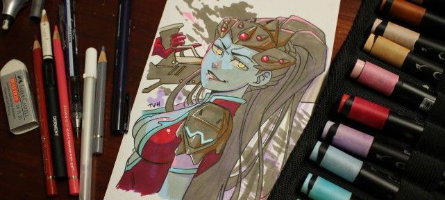 Dessiner Widowmaker d