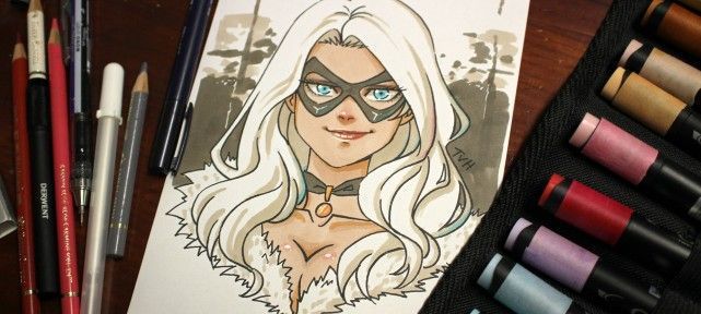 Dessiner Blackcat au Graph It