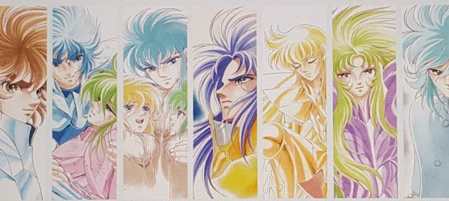 Saint Seiya : Dessins des Chevaliers D