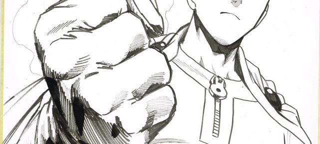 Dessins sur shikishi de Yuusuke Murata, dessinateur mangaka de One Punch Man