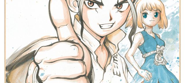 Shikishis des mangakas pour le 50ème anniversaire du Weekly Shonen Jump - Partie 2