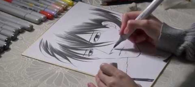 Dessins sur shikishis de Hanada Ryo mangaka de Devils