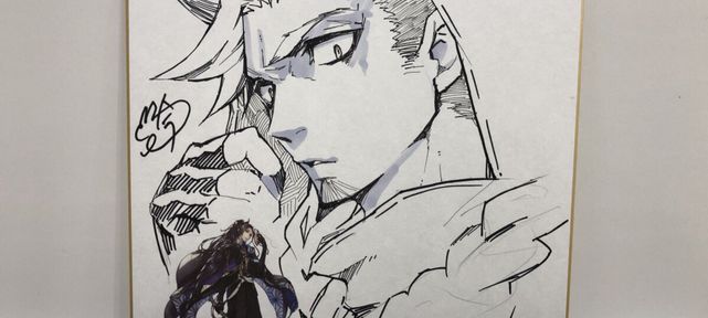 Dessins sur shikishi du RPG Twenty Three Seven par Woyoyo