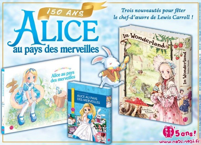 Triple ration de mangas Alice Au Pays Des Merveilles