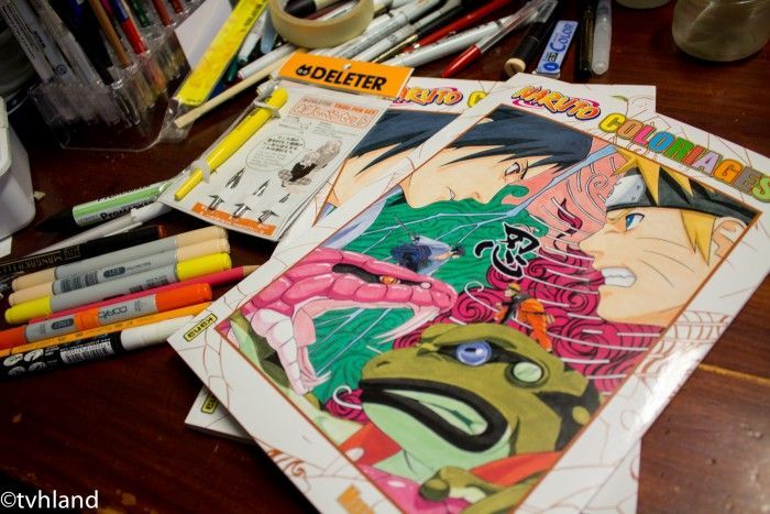 Comment colorier comme l'auteur de Naruto - Masashi Kishimoto