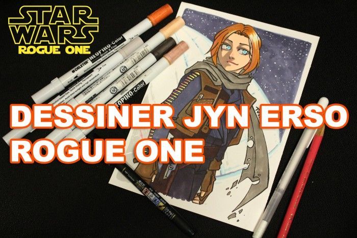 Dessiner Jyn Erso au Neopiko-Color - Rogue One