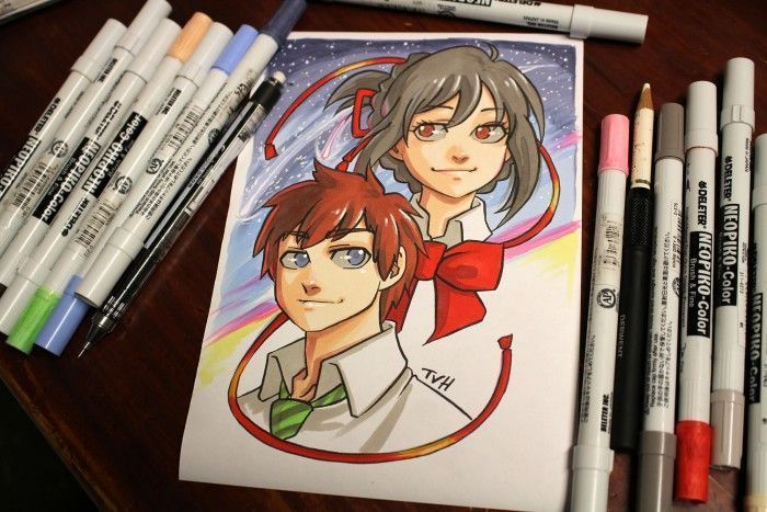 Dessiner Your Name au Neopiko-Color