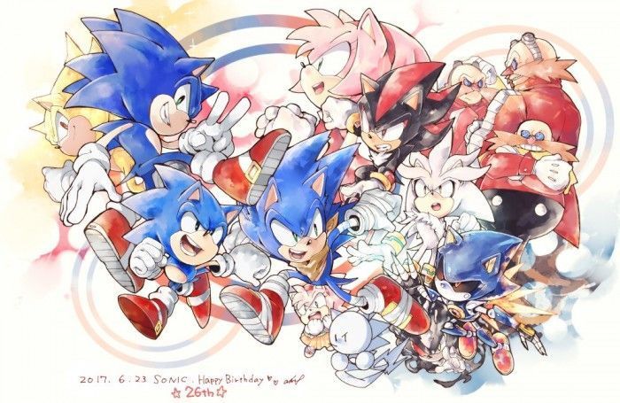 Anniversaire des 26 ans de Sonic The Hedgehog !