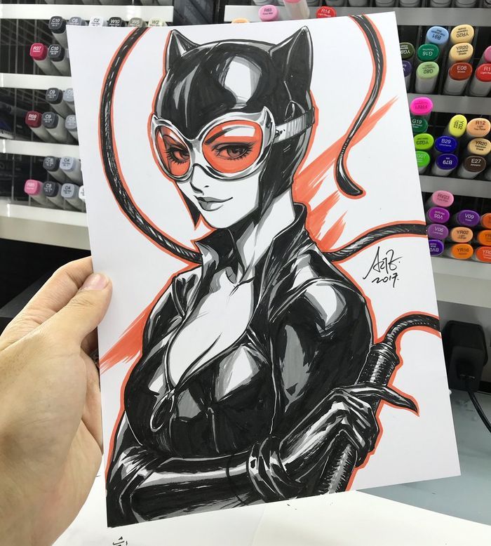 Dessiner les Comics : Artgerm dessine Catwoman