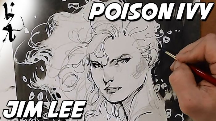 Dessiner Les Comics : Jim Lee dessine Poison Ivy