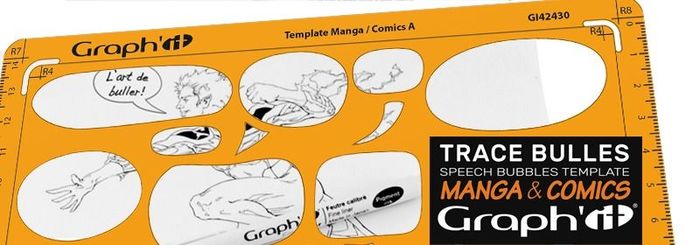 Graph It : De nouvelles grilles pour dessiner en perspective Manga et Comics !