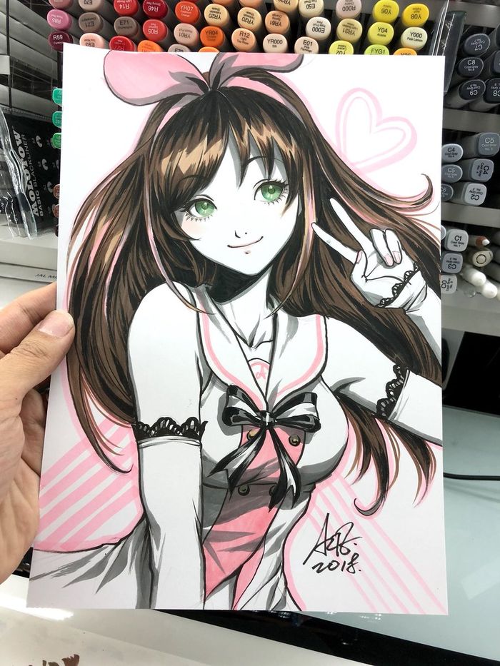 Dessins Artgerm Aux Feutres Copic Tatsumaki Fubuki 2b Et