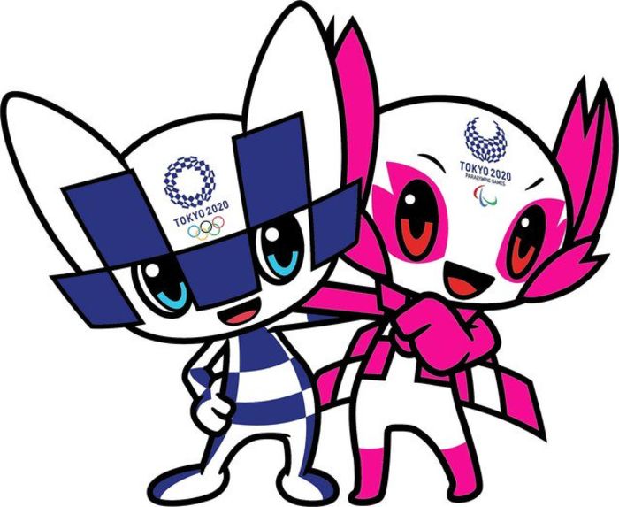 Miraitowa et Someity, les mascottes des JO Tokyo 2020