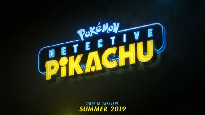 Logo du film live action de Pokemon Detective Pikachu
