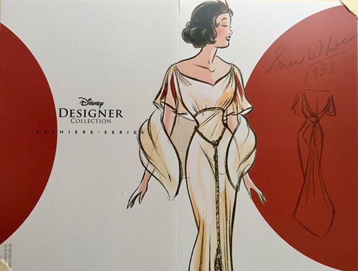 Collection Disney Designer Premiere Series : Blanche-Neige, Cendrillon, La Petite Sirène, Belle, Jasmine et Tiana.