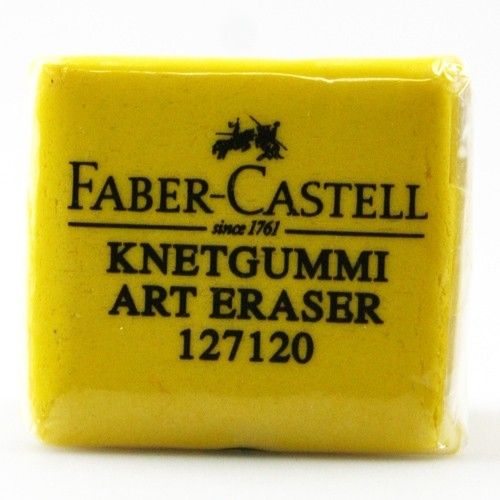 Gomme Mie de Pain Faber-Castell Jaune - fiche produit sur TVHLAND