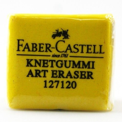 Gomme Mie de Pain FABER CASTELL 4 x 3.5 x 1cm - Grise