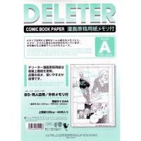 Deleter Comic Book Paper Ruler A type 135 A4