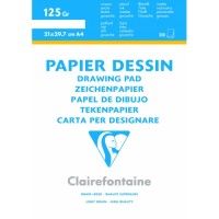 Bloc Papier Dessin Clairefontaine A4 125g
