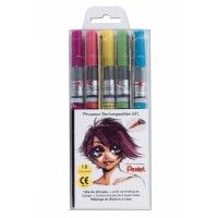 Pentel Set Color Brush Funny