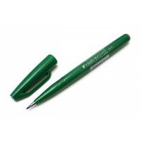 Pentel Sign Pen Brush Vert