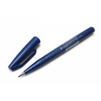 Pentel Sign Pen Brush Bleu