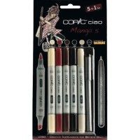 Set 5 Copic Ciao Manga 5 et 1 Multiliner