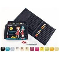 Set Copic Ciao Trousse 12 couleurs - Uniformes Ecoliers