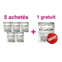 Graph It - 5 sachets 3 Mines Pinceaux et 1 sachet gratuit