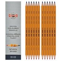 Boite de 12 Crayons bicolore bleu rouge 7 mm