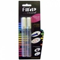 Fill It 2 marqueurs vides 4,5 mm et 1 pointe gratuite