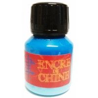 Encre de Chine 45 ml - Bleu Pale