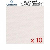 CANSON Mi-Teintes Gris Perle A4 10F 160g