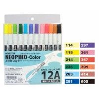 Set 12 Neopiko-Color - Tons Basiques