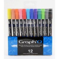 Set de 12 Graph O - Couleurs Essentielles