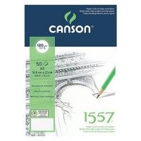 CANSON 1557 Extra Blanc A5 120g 50f