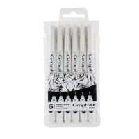 Graph It Set 6 Fine Liners Noirs