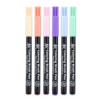 Koi Coloring Brush Pen set 6 - Sweets