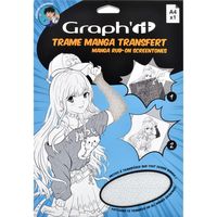 Trame Graph It Transfert A4 - Points aleatoires